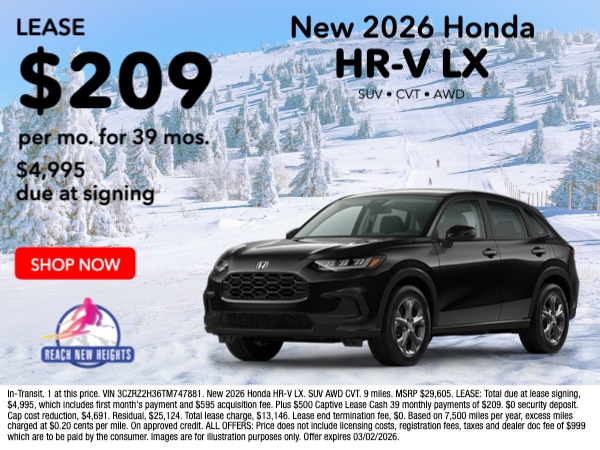 Honda Finance & Lease Offers Eatontown, NJ | DCH Kay Honda